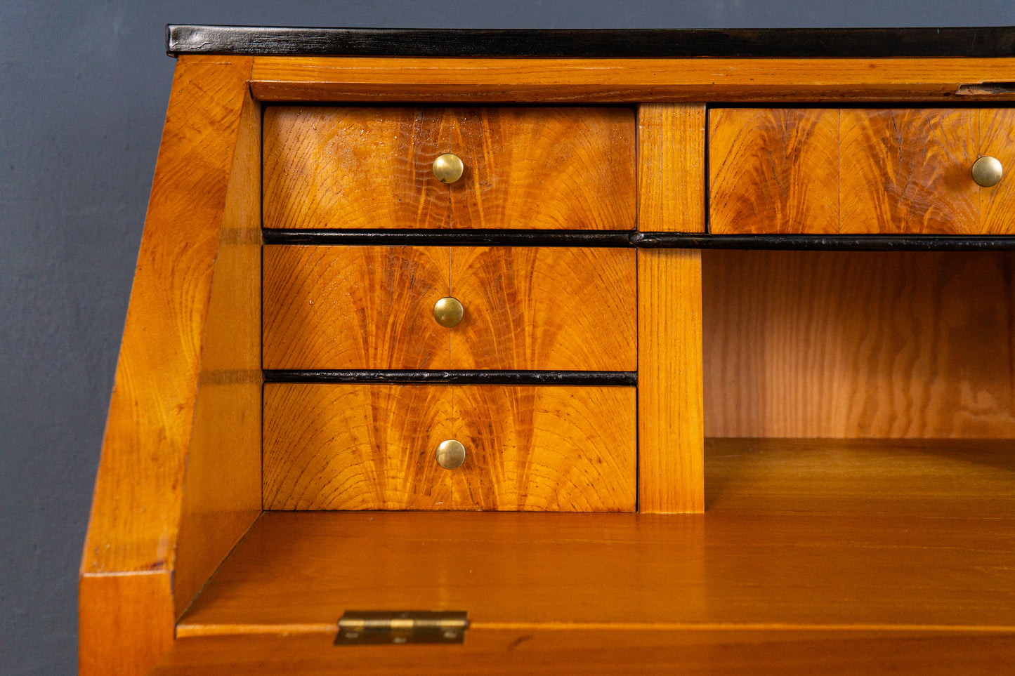 Vintage Sekretär Schreibtisch Kommode Schrank Alt Antik 2405_2307