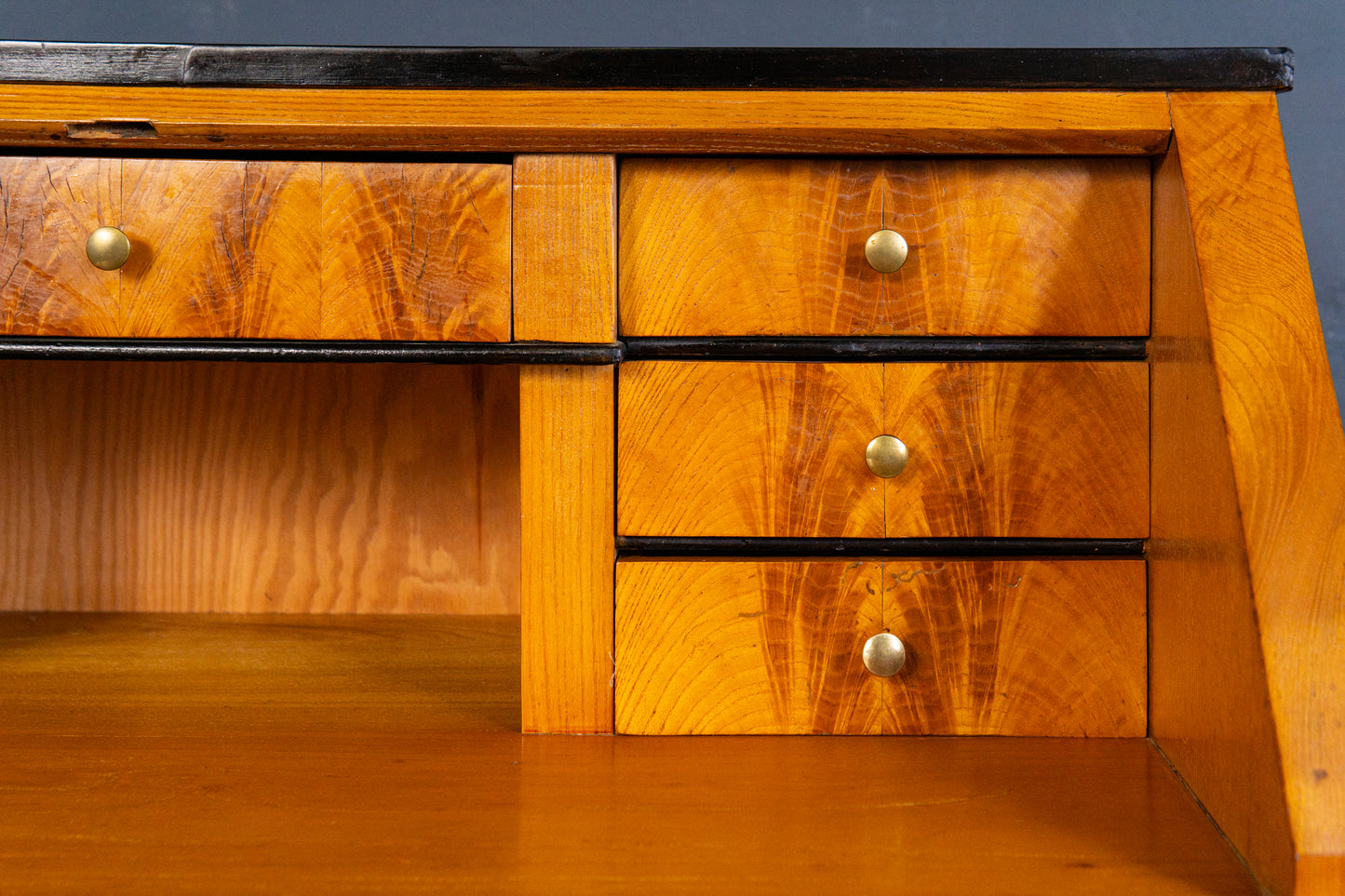 Vintage Sekretär Schreibtisch Kommode Schrank Alt Antik 2405_2307