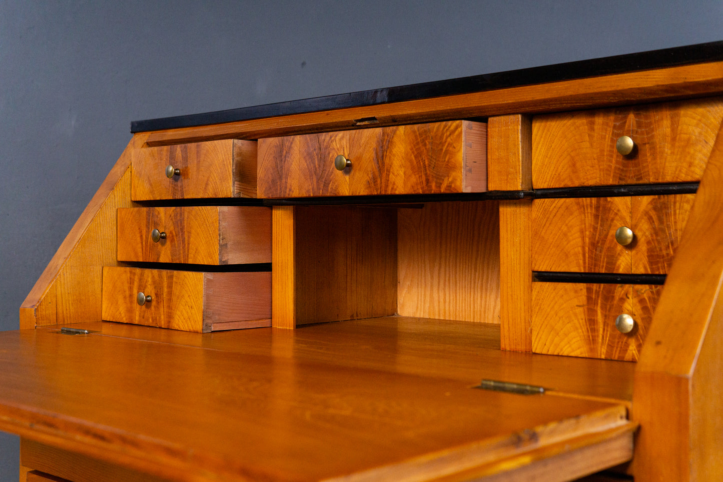 Vintage Sekretär Schreibtisch Kommode Schrank Alt Antik 2405_2307