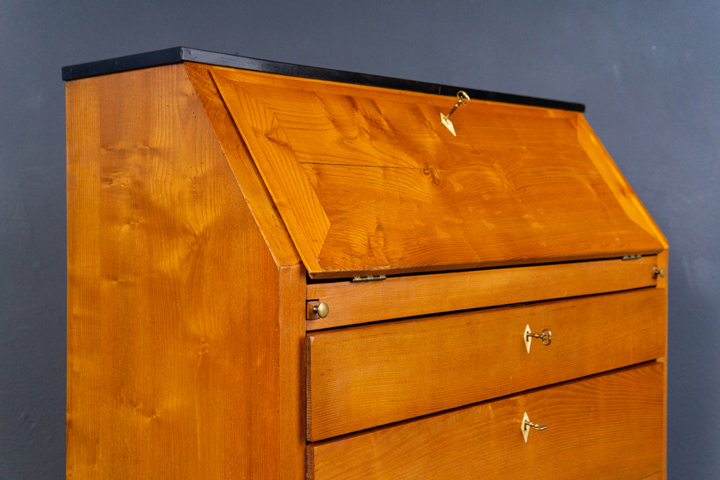 Vintage Sekretär Schreibtisch Kommode Schrank Alt Antik 2405_2307