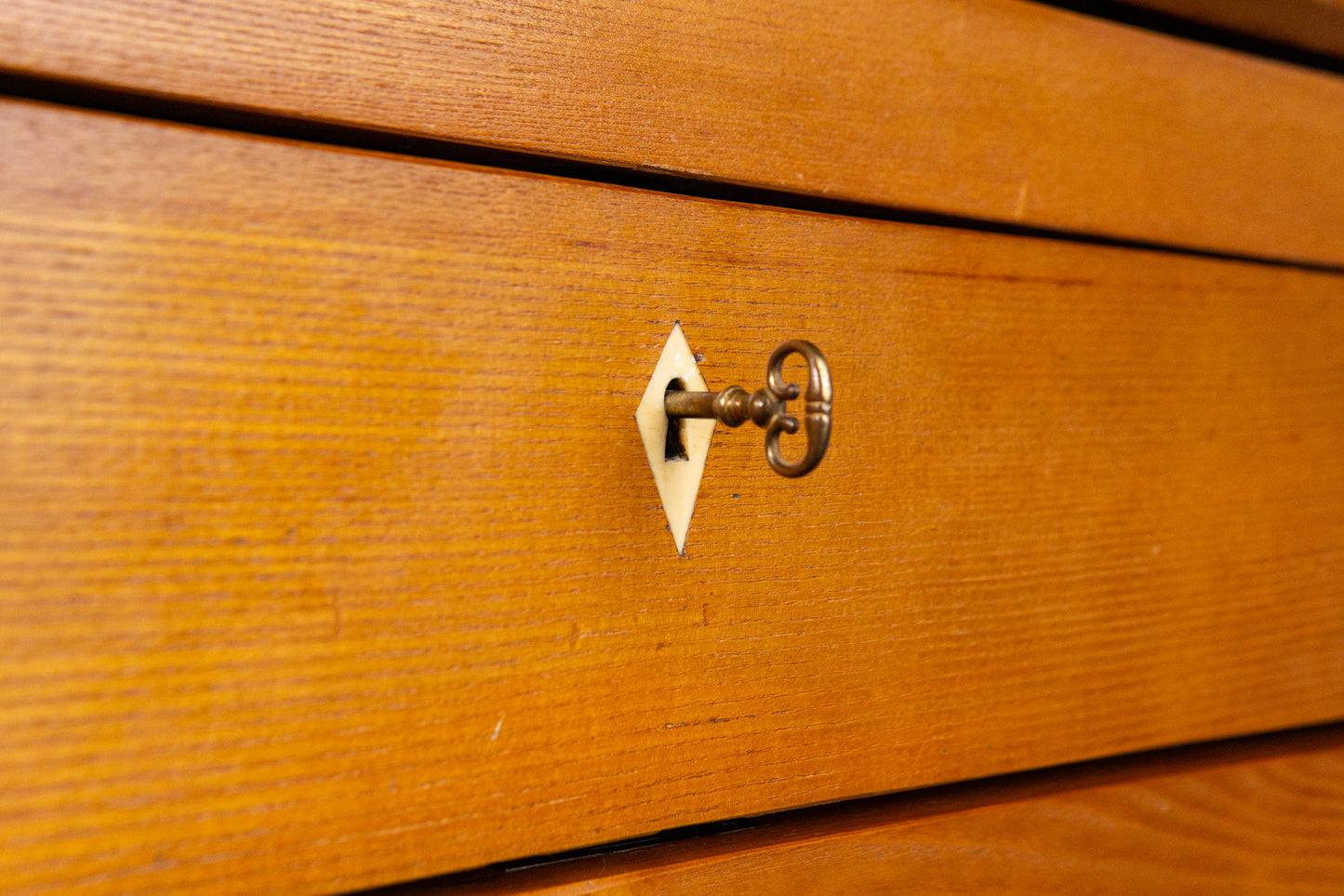 Vintage Sekretär Schreibtisch Kommode Schrank Alt Antik 2405_2307