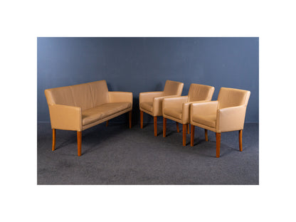 Garnitur Sofa Couch Lounge Sitz Sessel Tisch Vintage 2405_2701