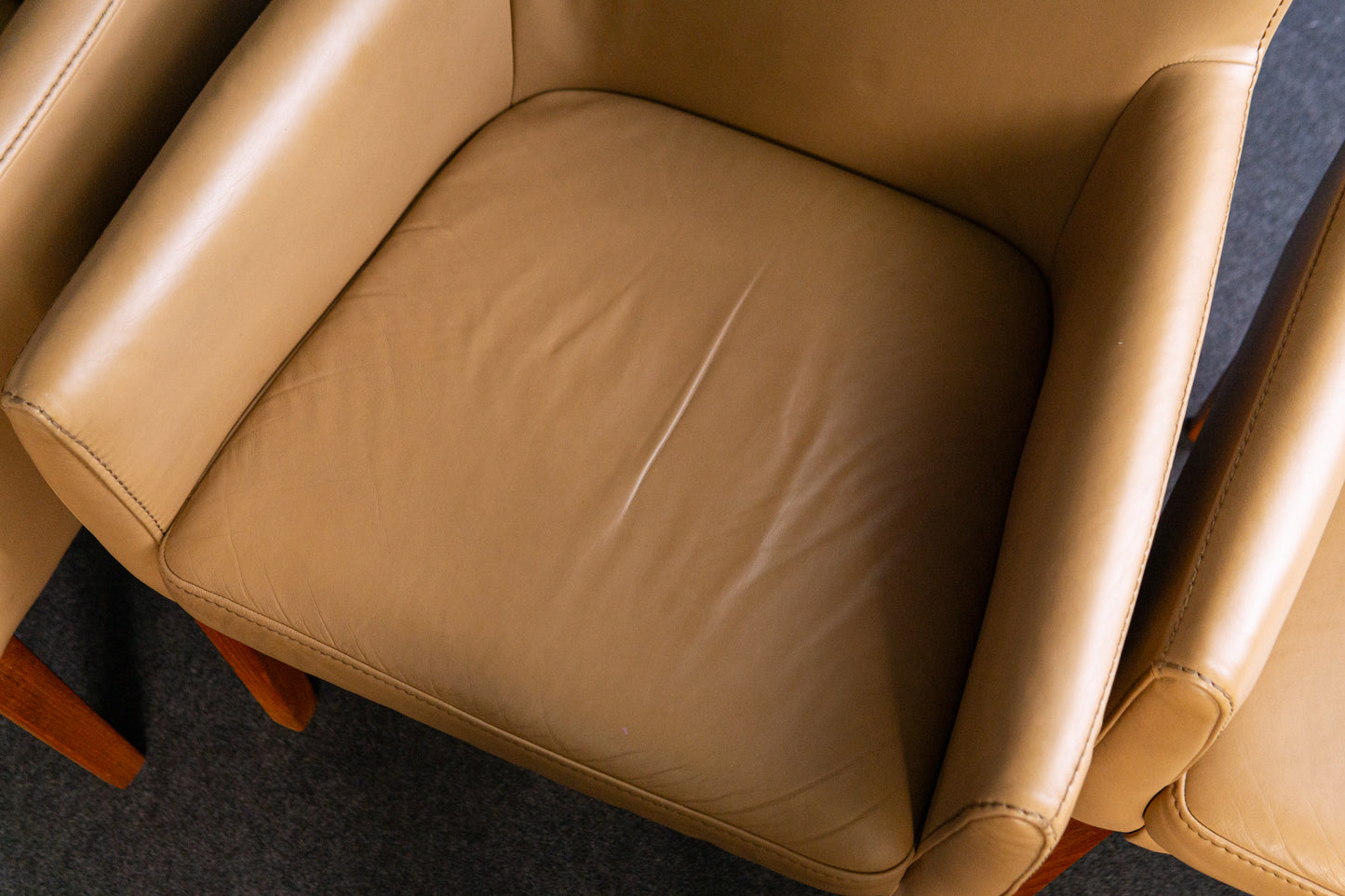 Garnitur Sofa Couch Lounge Sitz Sessel Tisch Vintage 2405_2701
