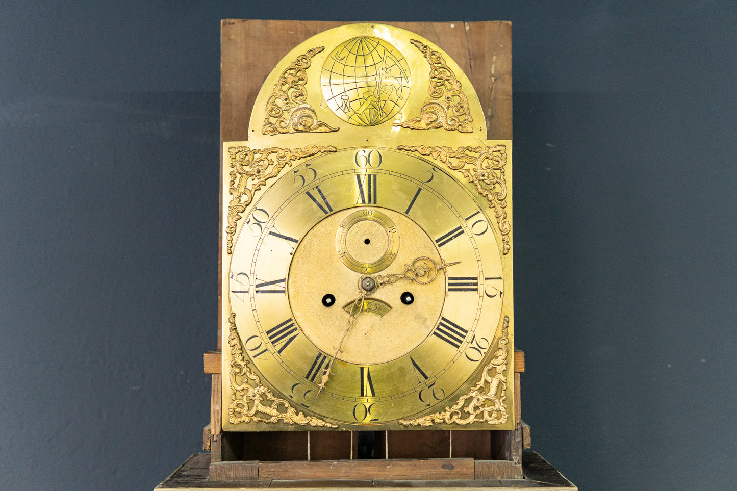 Standuhr Uhr Clock Watch Uhrwerk Dänisch Antik Alt 2204_1105