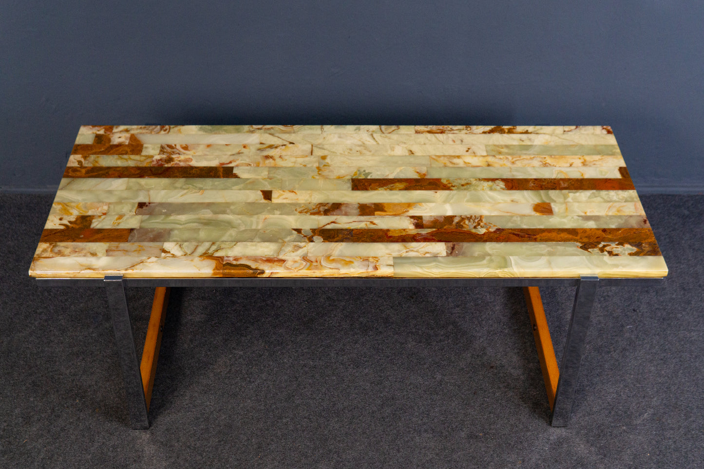 Vintage Couchtisch Tisch Stuhl Tafel Table Bank Sofa 2405_2705