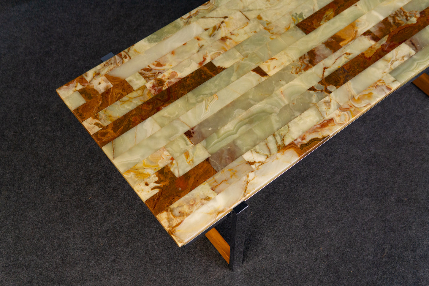 Vintage Couchtisch Tisch Stuhl Tafel Table Bank Sofa 2405_2705