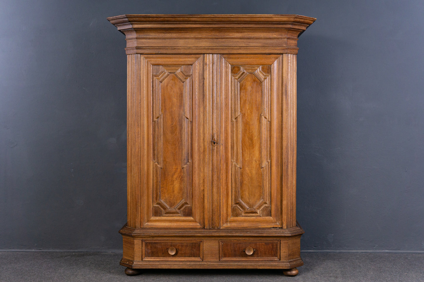 Barock Kleider Schrank Kommode Regal Garderobe Alt Antik 2307_1703