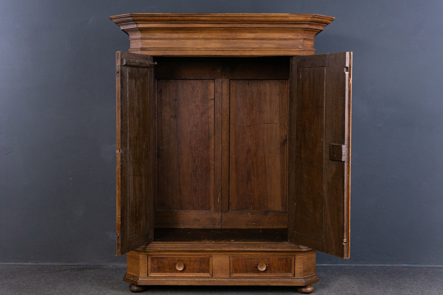 Barock Kleider Schrank Kommode Regal Garderobe Alt Antik 2307_1703