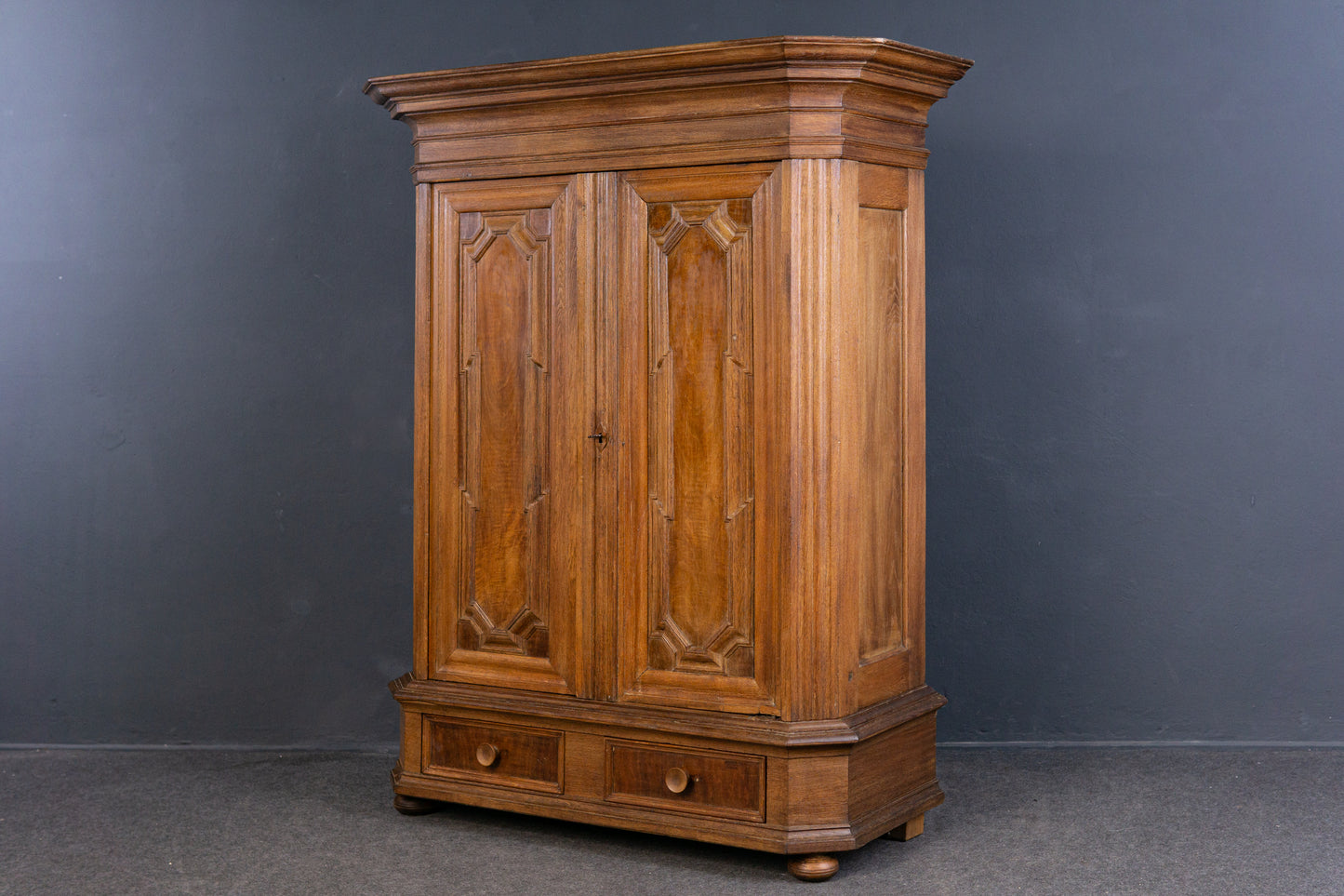 Barock Kleider Schrank Kommode Regal Garderobe Alt Antik 2307_1703