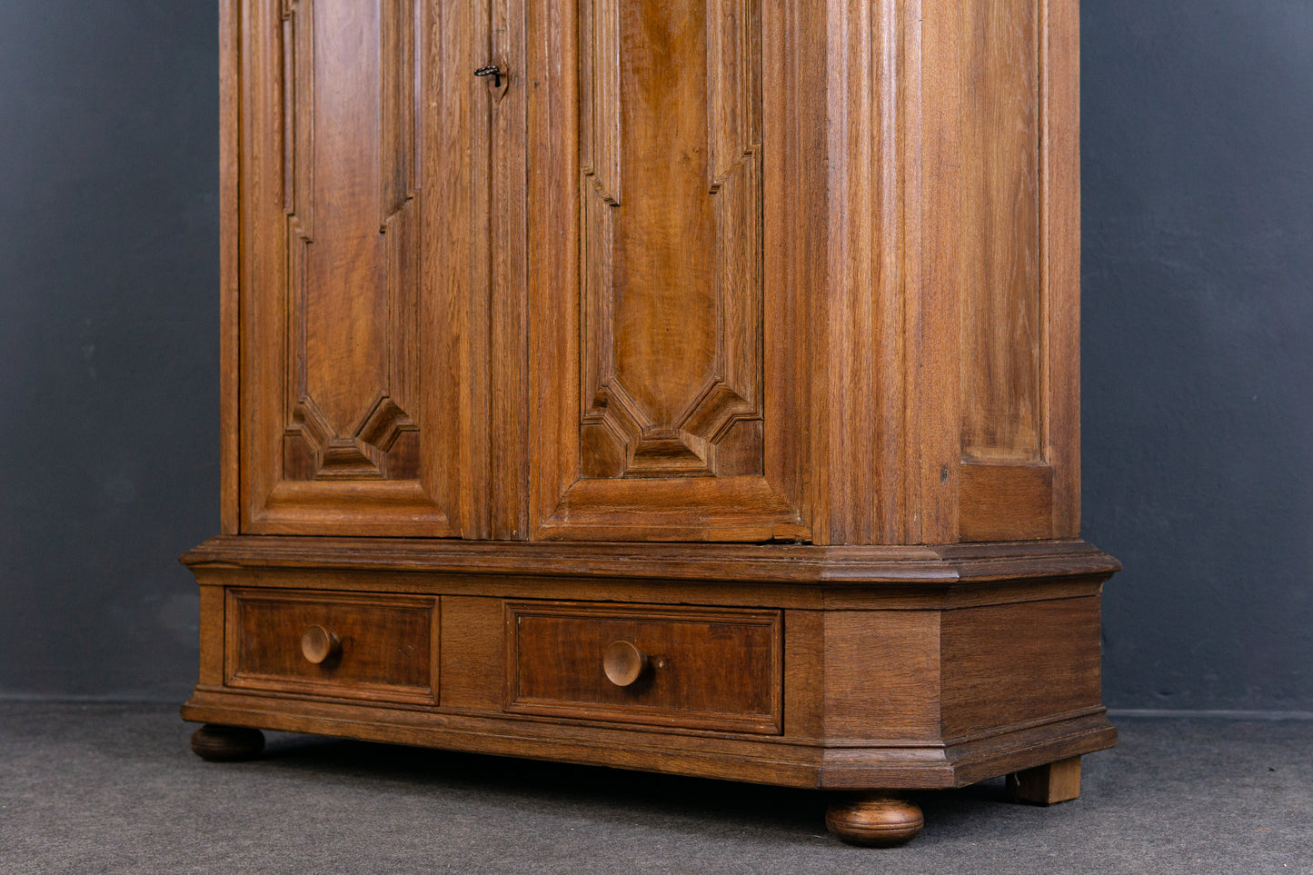 Barock Kleider Schrank Kommode Regal Garderobe Alt Antik 2307_1703