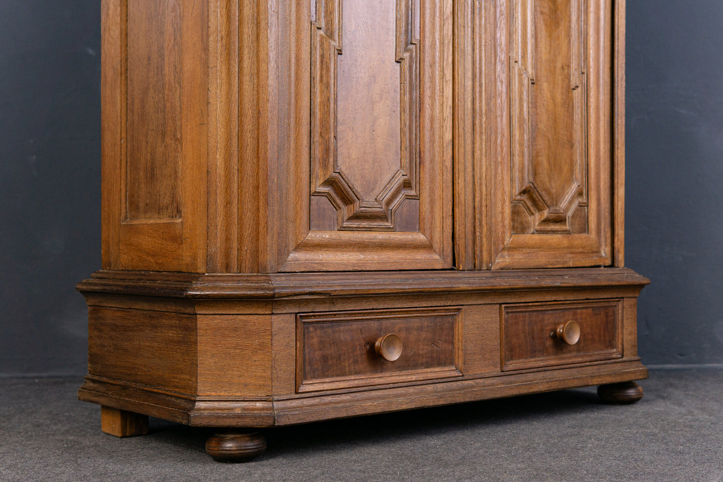 Barock Kleider Schrank Kommode Regal Garderobe Alt Antik 2307_1703