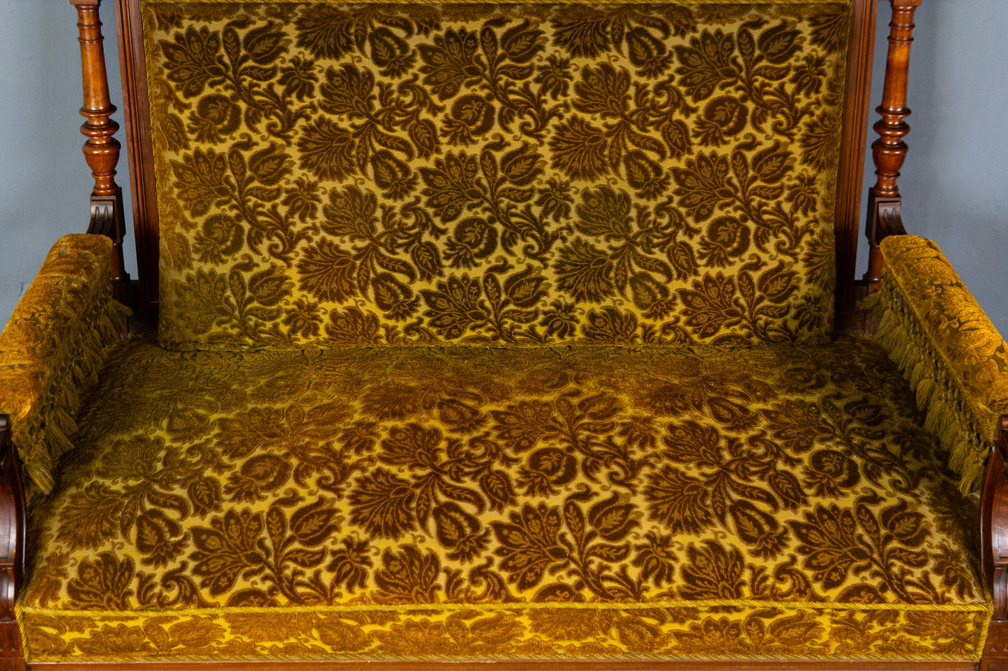 Elegante Gründerzeit Sofagarnitur im Originalzustand, zweite Hälfte des 19.Jahrhunderts - Sessel Sofa Alt Antik MÖBLINGER