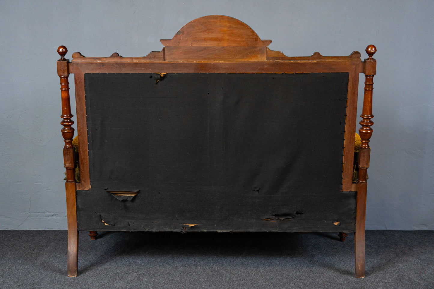 Elegante Gründerzeit Sofagarnitur im Originalzustand, zweite Hälfte des 19.Jahrhunderts - Sessel Sofa Alt Antik MÖBLINGER