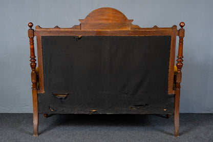 Elegante Gründerzeit Sofagarnitur im Originalzustand, zweite Hälfte des 19.Jahrhunderts - Sessel Sofa Alt Antik MÖBLINGER