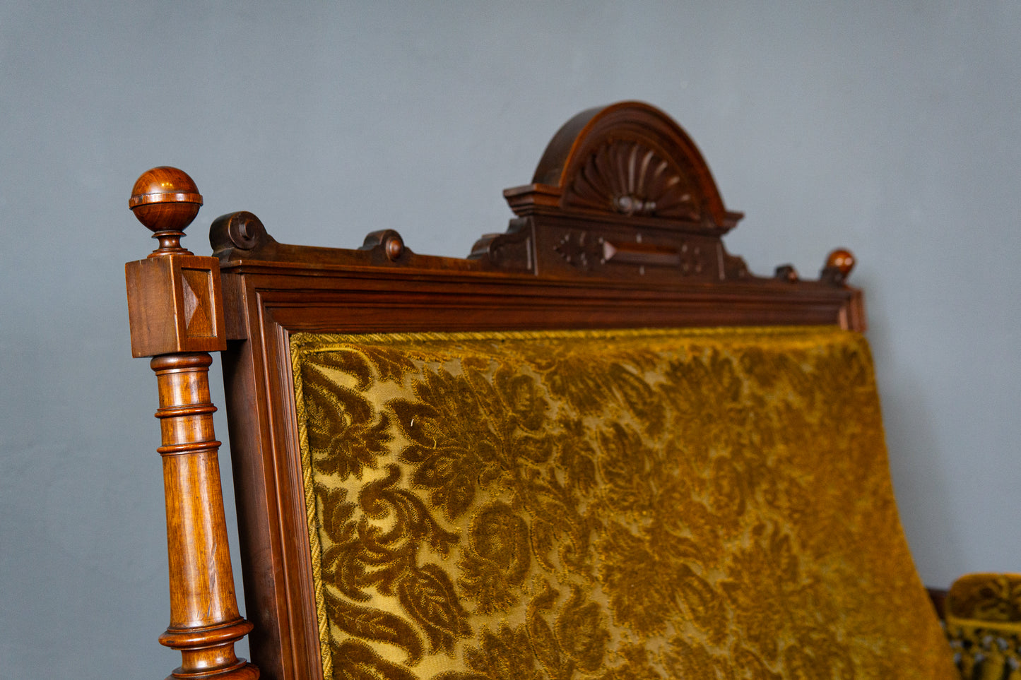 Elegante Gründerzeit Sofagarnitur im Originalzustand, zweite Hälfte des 19.Jahrhunderts - Sessel Sofa Alt Antik MÖBLINGER