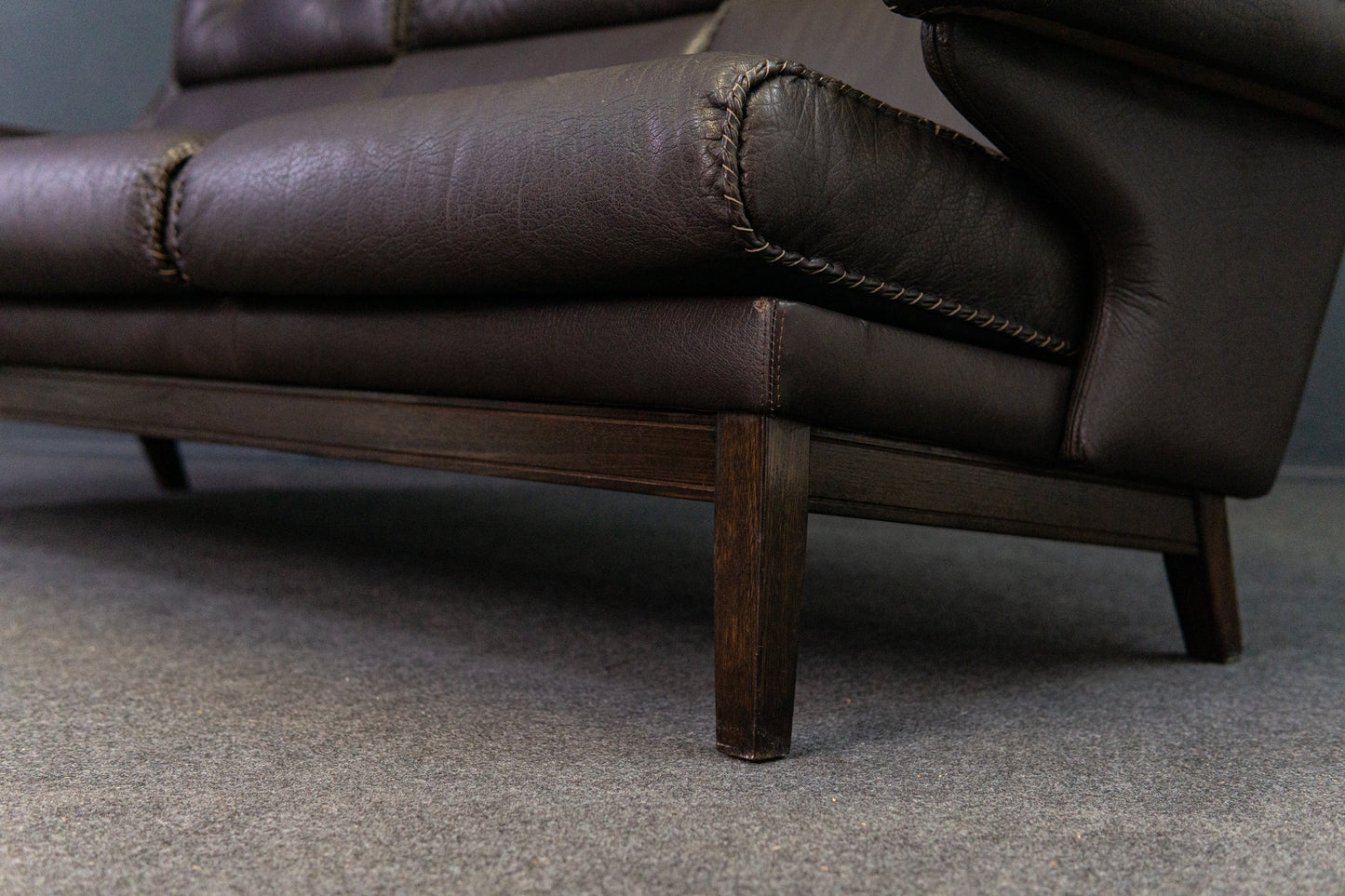 Sofa Couch Leder Lounge Chair Sessel Stuhl  Vintage 2204_1410