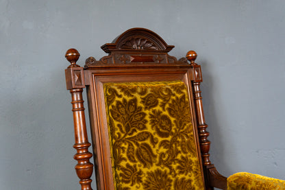 Elegante Gründerzeit Sofagarnitur im Originalzustand, zweite Hälfte des 19.Jahrhunderts - Sessel Sofa Alt Antik MÖBLINGER