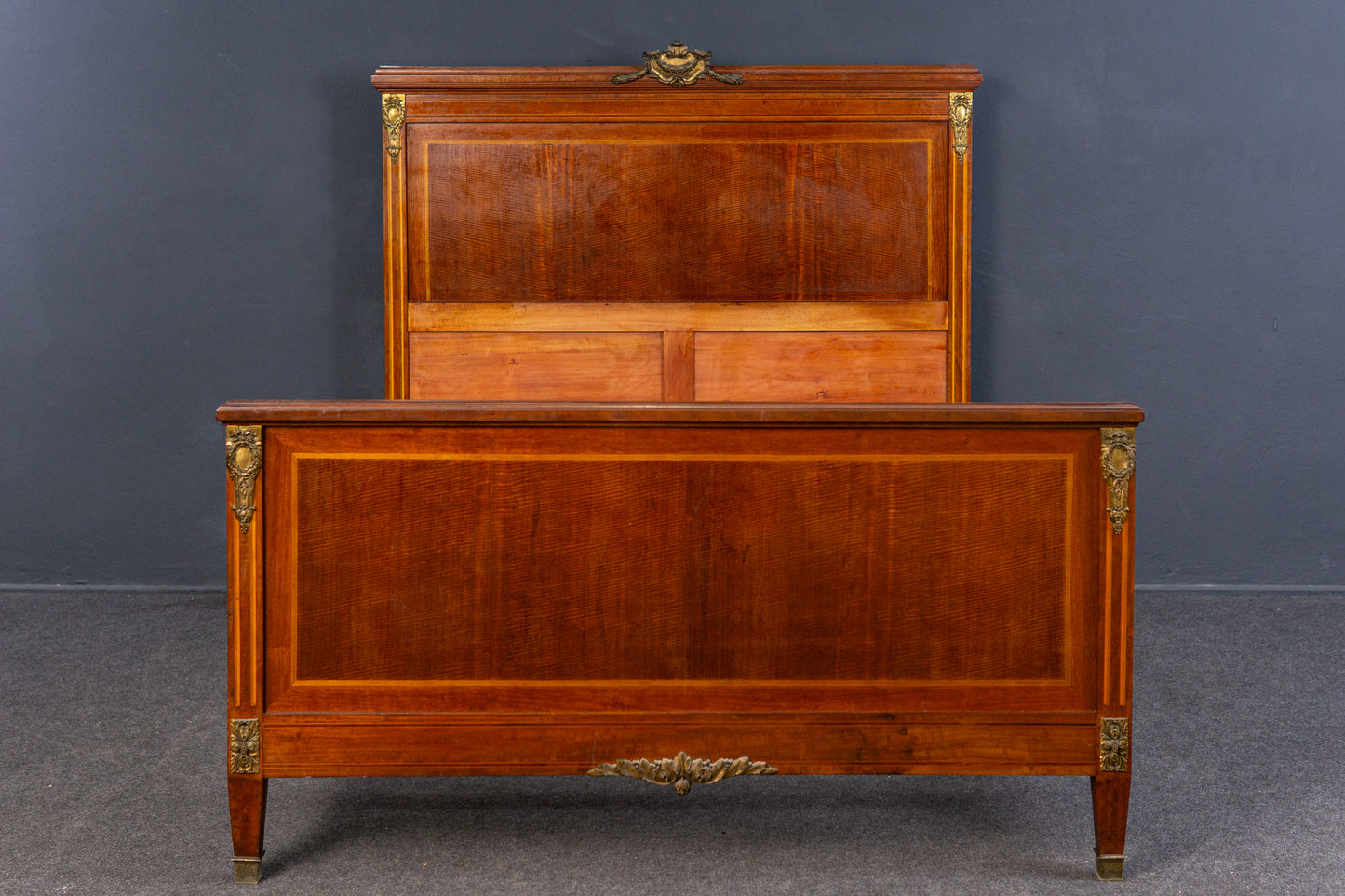 Jugendstil Doppel Bett Schlaf Sofa Couch Bed Alt Antik 2307_2003