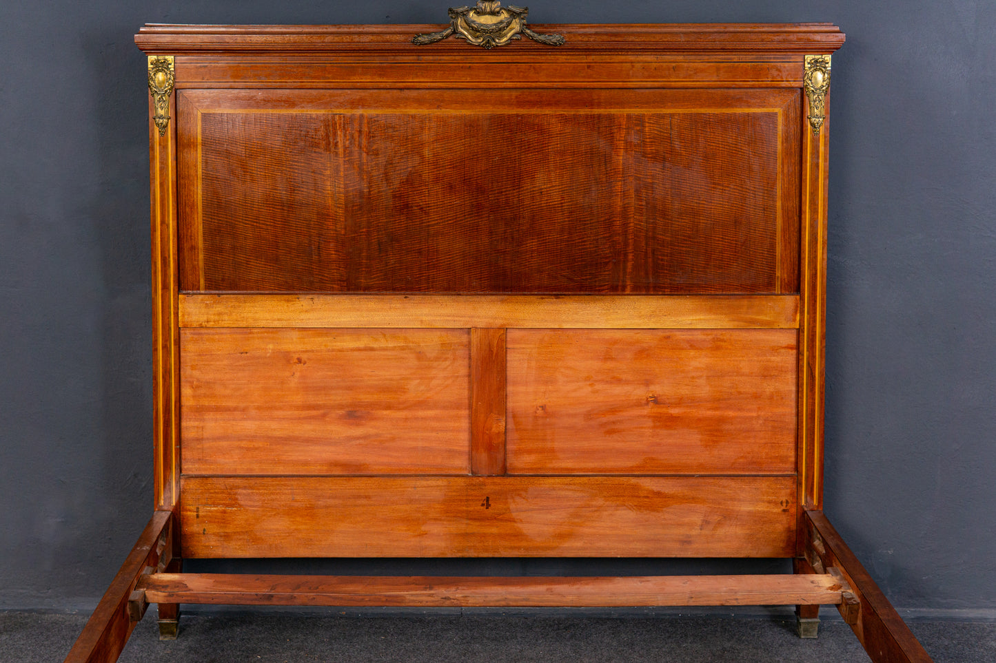Jugendstil Doppel Bett Schlaf Sofa Couch Bed Alt Antik 2307_2003