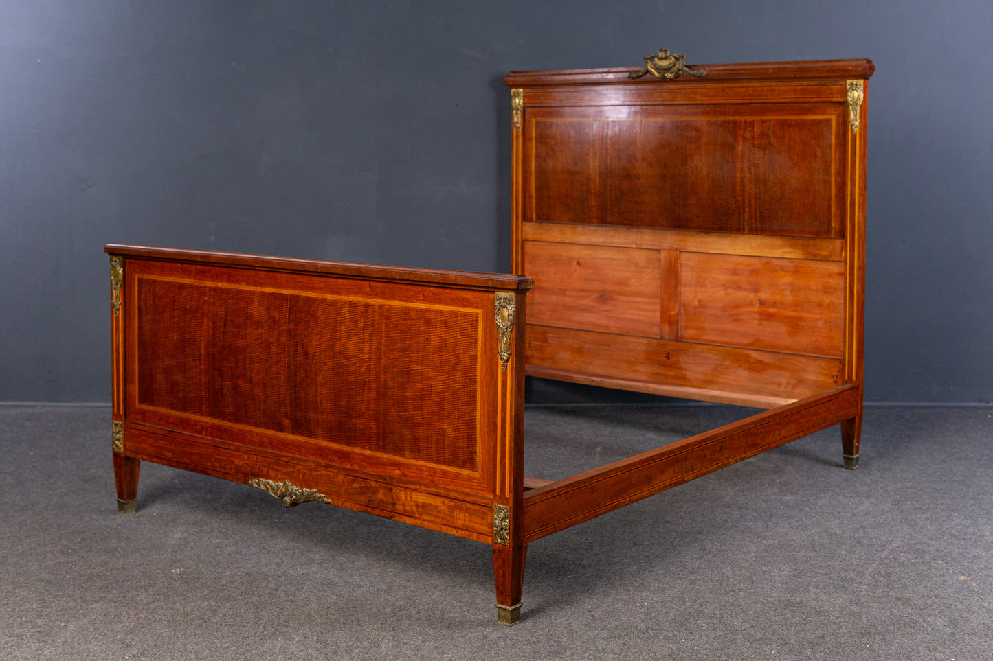 Jugendstil Doppel Bett Schlaf Sofa Couch Bed Alt Antik 2307_2003