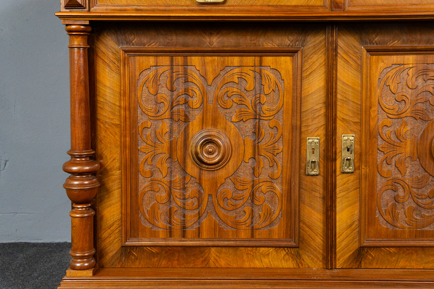 restau. Antik Buffet Anrichte Schrank Regal Alt Kommode MÖBLINGER 2501_1603