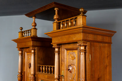restau. Antik Buffet Anrichte Schrank Regal Alt Kommode MÖBLINGER 2501_1603