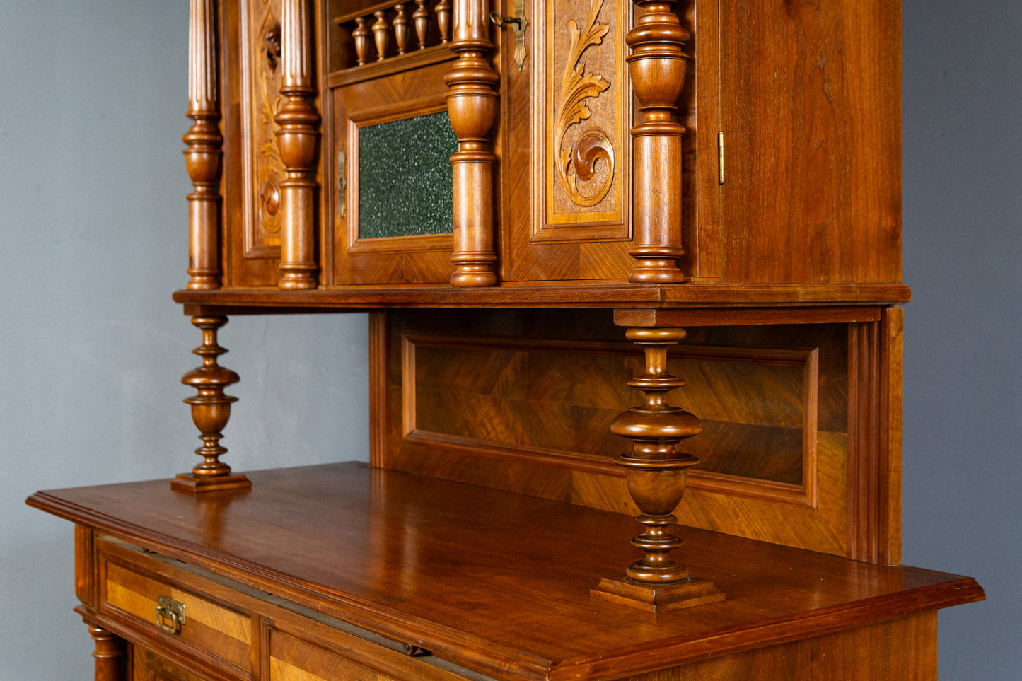 restau. Antik Buffet Anrichte Schrank Regal Alt Kommode MÖBLINGER 2501_1603