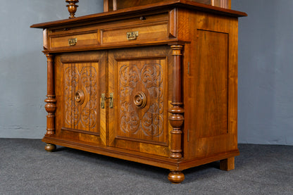 restau. Antik Buffet Anrichte Schrank Regal Alt Kommode MÖBLINGER 2501_1603