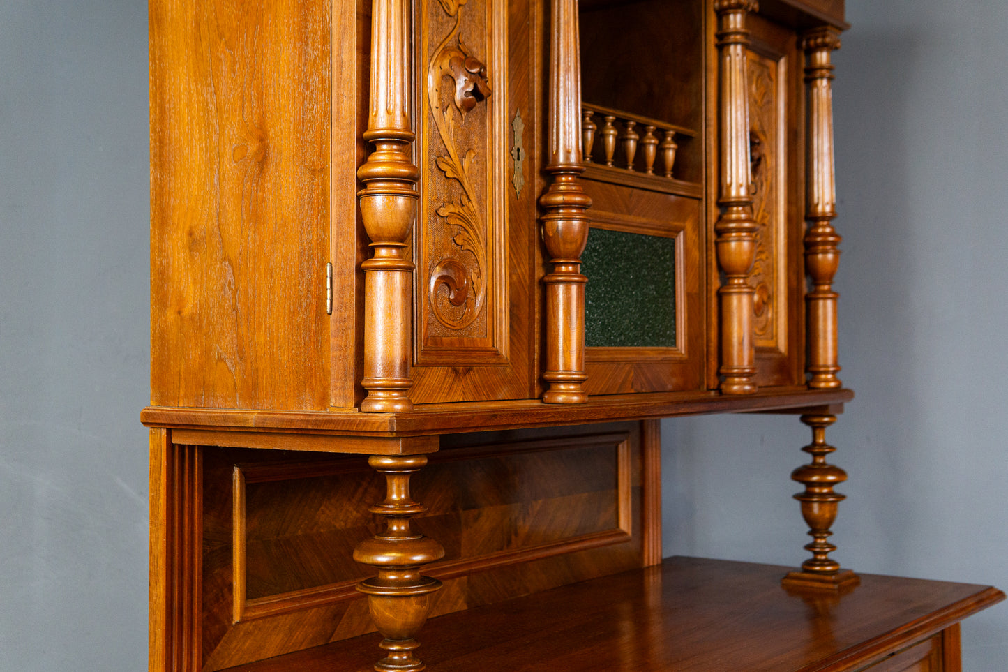 restau. Antik Buffet Anrichte Schrank Regal Alt Kommode MÖBLINGER 2501_1603