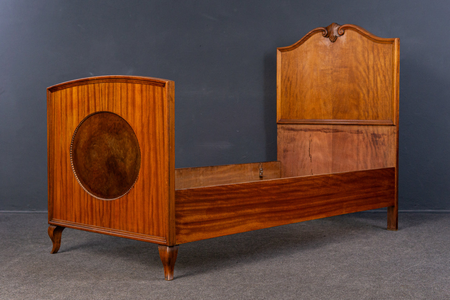 Doppel Bett Jugendstil Schlaf Sofa Couch Bed Alt Antik 2307_2701
