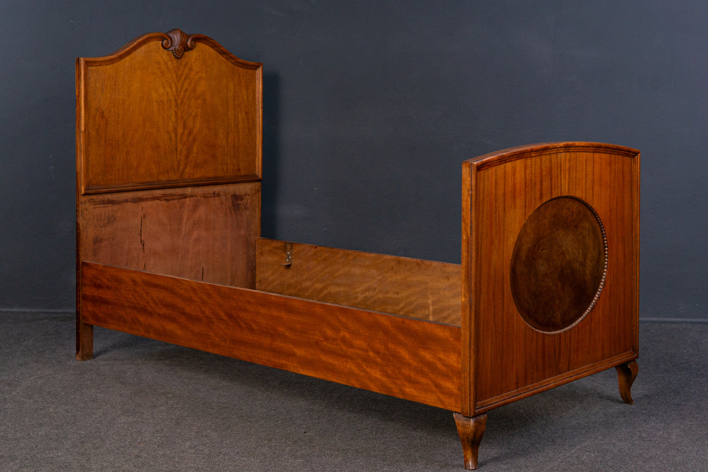 Doppel Bett Jugendstil Schlaf Sofa Couch Bed Alt Antik 2307_2701