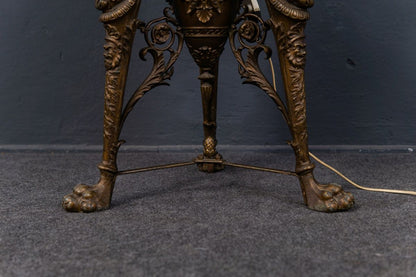 Antike Lampe Licht Leuche Empire Stehlampe Figur Antik 2302_1602