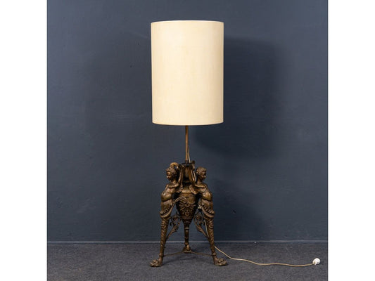 Antike Lampe Licht Leuche Empire Stehlampe Figur Antik 2302_1602