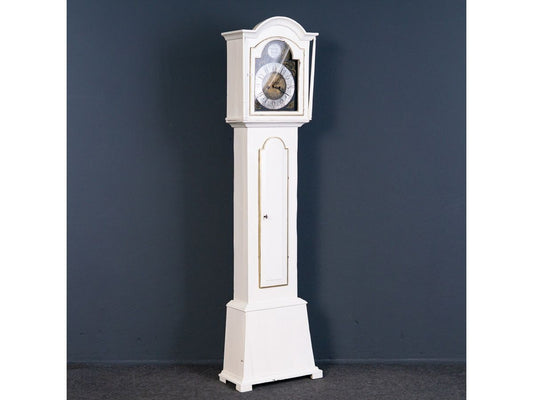 Standuhr Clock Zeit Time Wohnzimmer Uhr Kasten Antik Alt 2308_2401