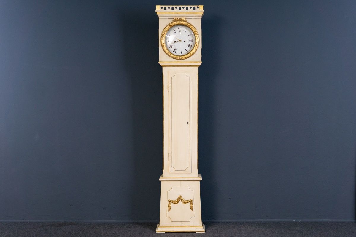 Bornholmer Standuhr Gong Clock Zeit Time Uhr Kasten Alt 2308_2402