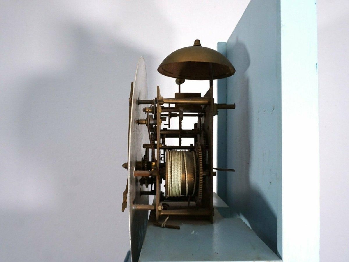Standuhr Clock Dänemark Uhr Pendel Glocke Alt Antik
