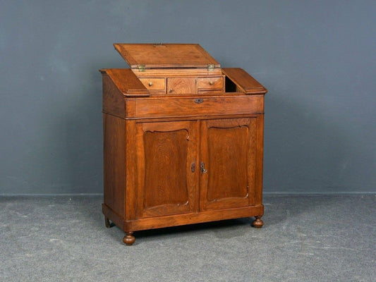 Sekretär Schreibtisch Desk Pult Stehpult Büro Alt Antik 2104_2610