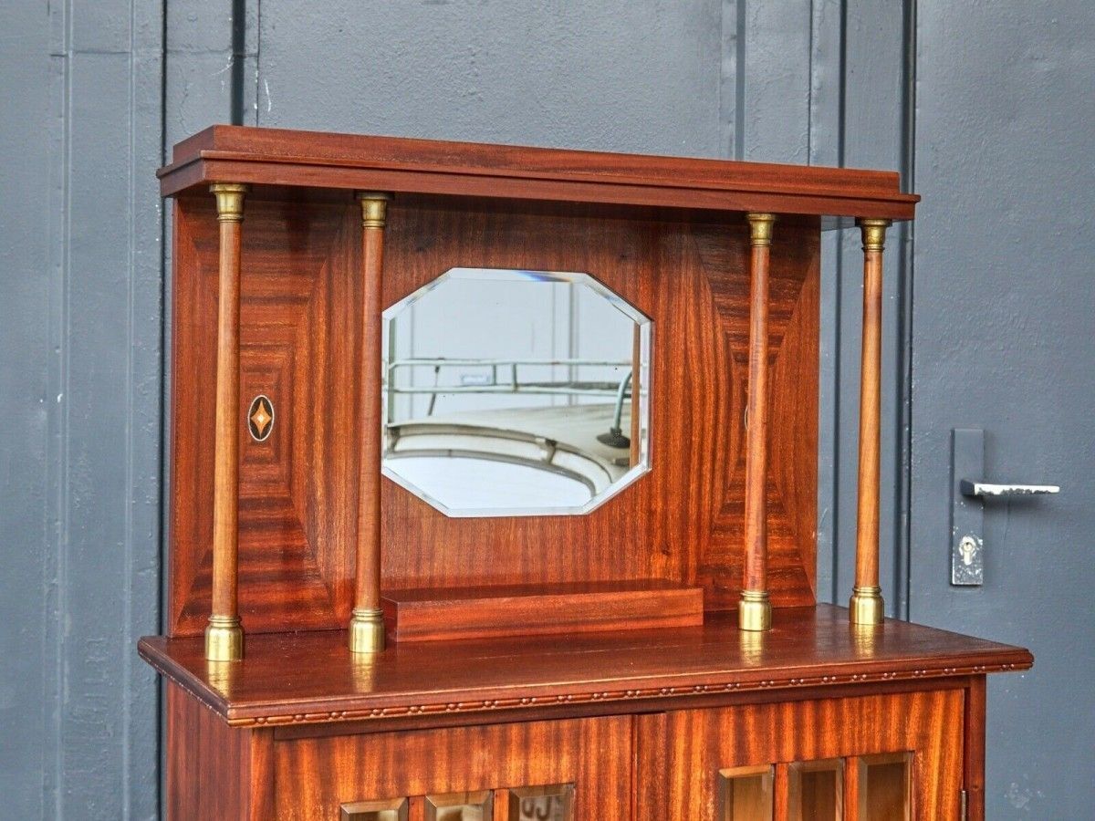 Vertiko Jugendstil Kommode Schrank Regal Alt Antik 2104_1405