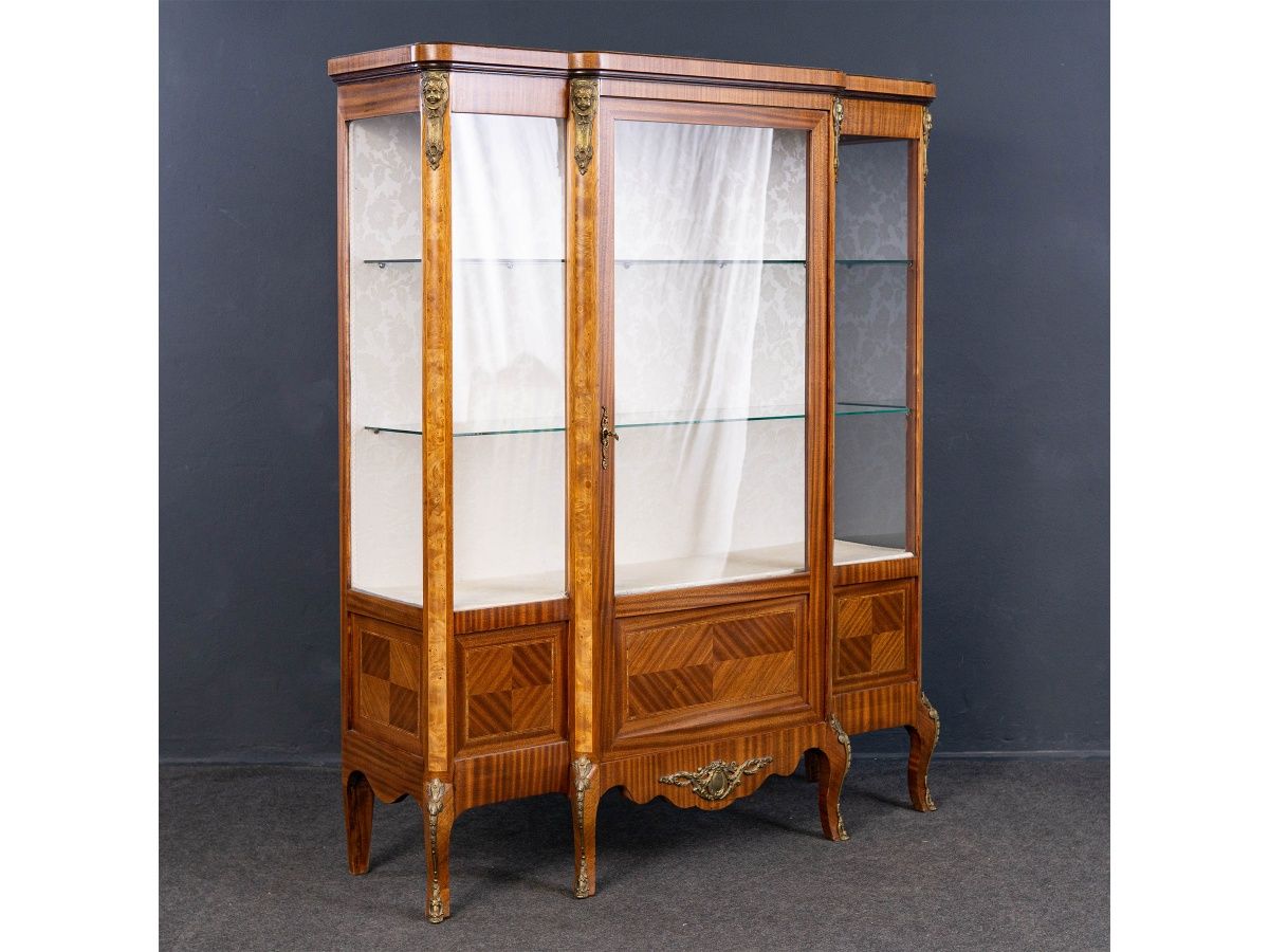 Vitrine Regal Schrank Kommode Anrichte Buffet Alt Antik 2306_0501