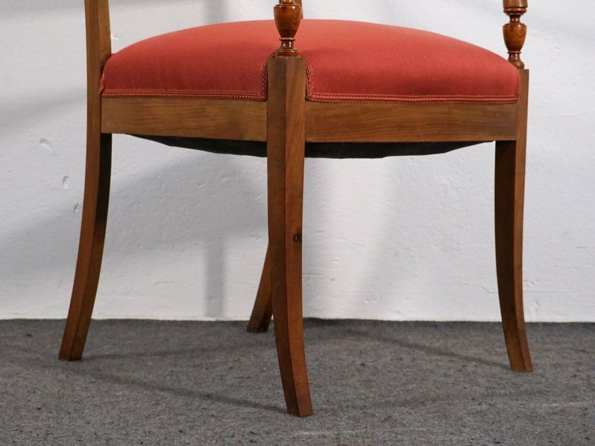 Armlehnsessel Empire Stuhl Polster Sofa Tisch Alt Antik